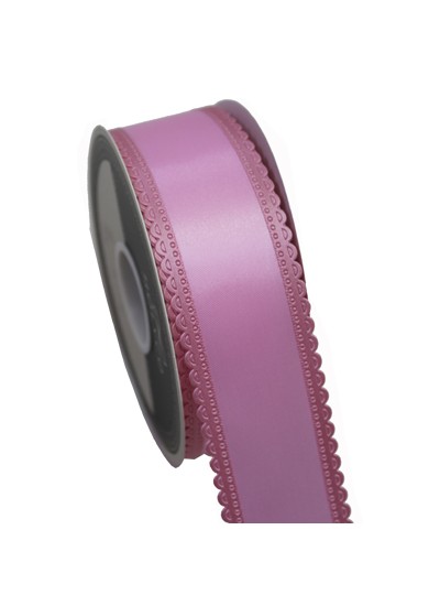 컴)투톤엠보공단리본4.5cm(핑크/핑크)