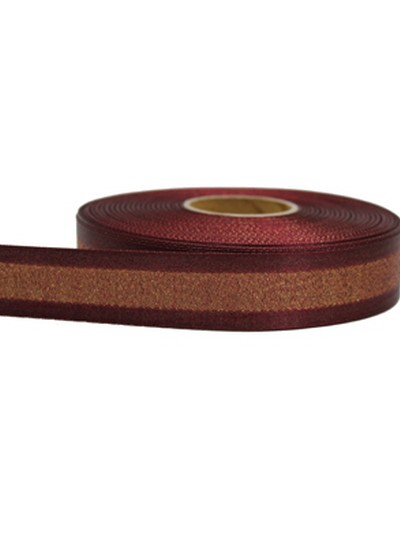 이중직금사리본(자주)50yd