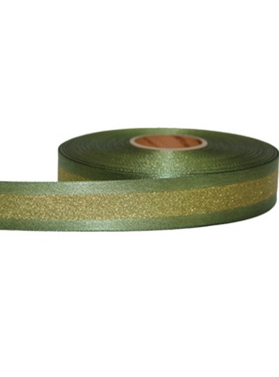 이중직금사리본(카키)50yd