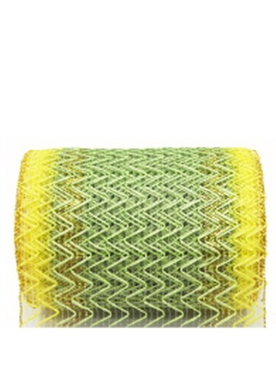 웨이브마25cm포장지(카키/노랑)30yd