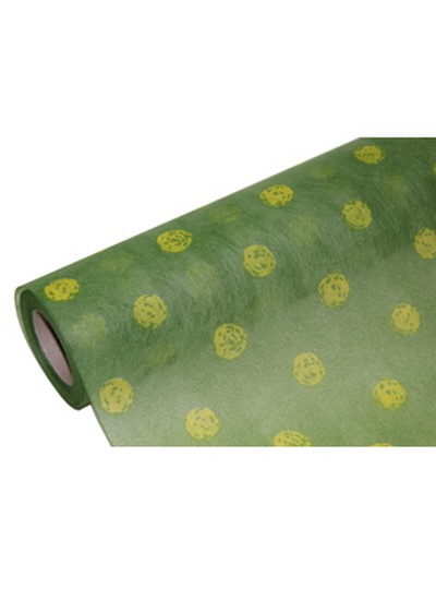 부직포롤투칼라도트포장지(카키)20yd