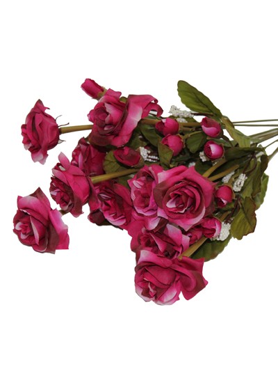 공작장미조화(와인)