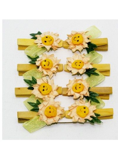 집게(해바라기)8개