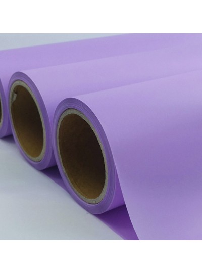 플로드롤 유광포장지(연보라)40yd