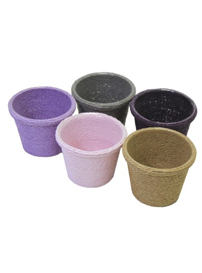 지끈원형바구니小(10개)색상혼합