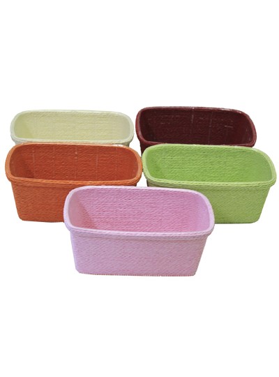 지끈직사각바구니中(10개)색상혼합