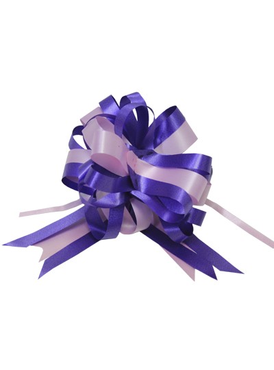 자동리본(진보라)10개