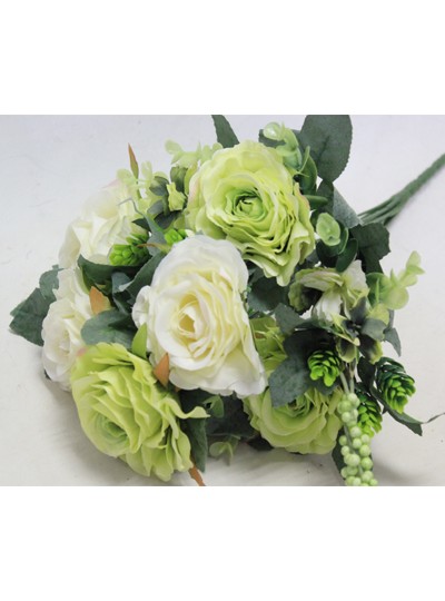 장미열매믹스부쉬조화(그린)11줄기