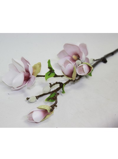 목련조화(와인)총길이:87cm,꽃크기8cm