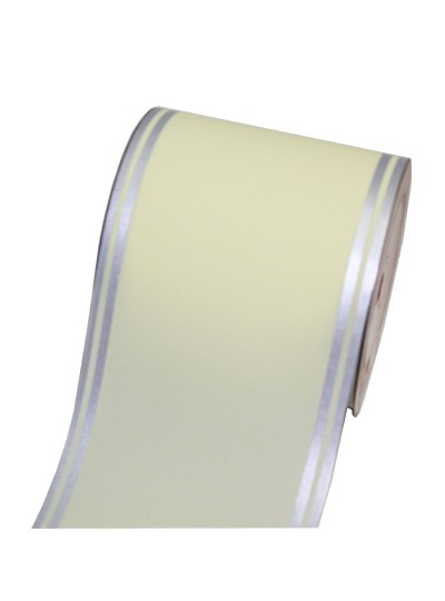 컴)반사공단리본무광12cm(미색)40yd