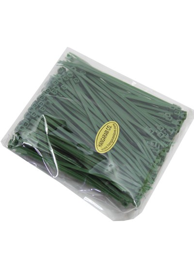 케이블타이大(카키)14cm