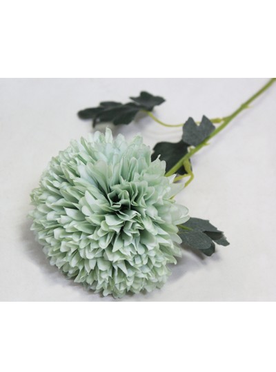 알륨가지조화1송이(민트블루)꽃크기11cm*전체길이55cm