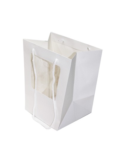 창쇼핑백V中(백색)10개