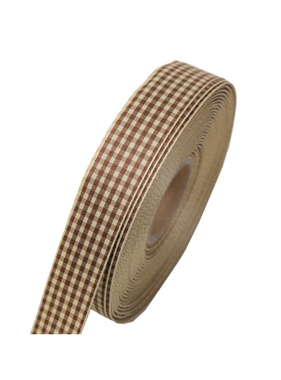 체크면리본(연밤)50yd