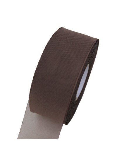 쉬폰리본(밤색)50yd