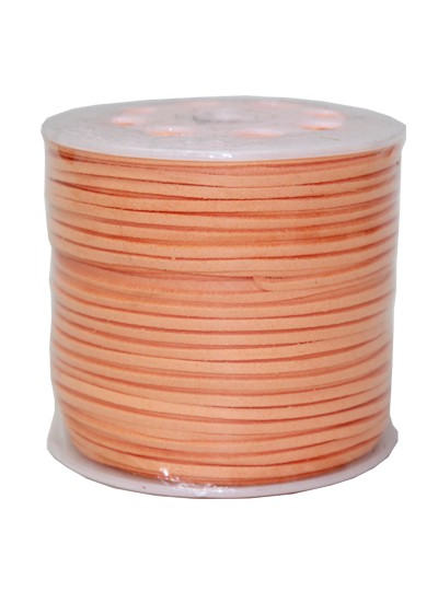 가죽끈리본(연오렌지)100yd
