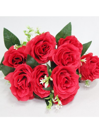 열매장미부쉬조화(빨강)12줄기