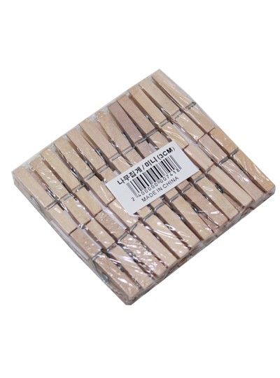 나무집게미니(3cm)24개