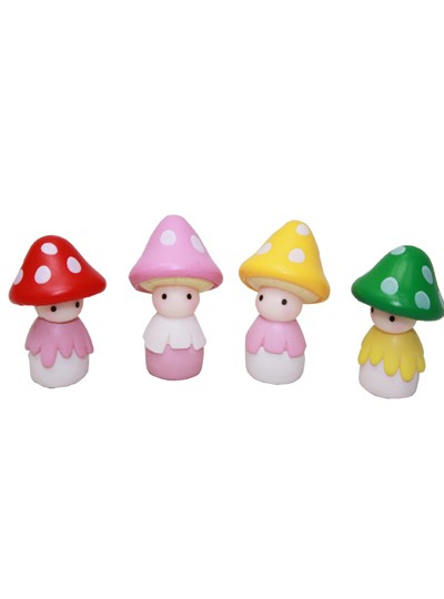 장식품 난쟁이버섯(4p)2.3cm*4cm