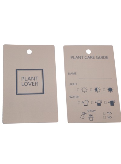 플랜트캐어가이드(방수20장)5cm*8cm