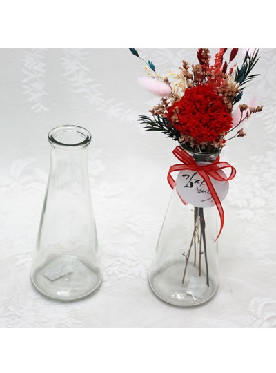 유리병(4cm*18cm(밑면7.2cm)
