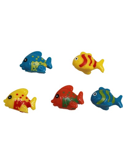 물고기(5개)2.3cm*1.8cm