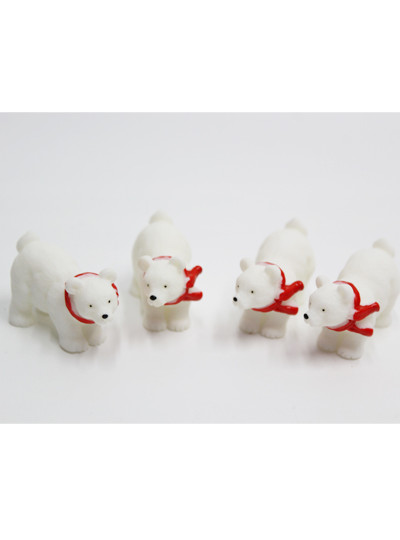 장식품 목도리곰(4p)2cm*4.5cm*2.5cm