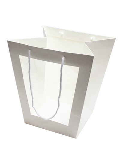 역사다리창문쇼핑백4호(아이보리)10개