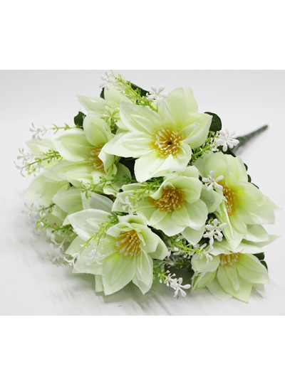 으아리부쉬조화(크림)12줄기