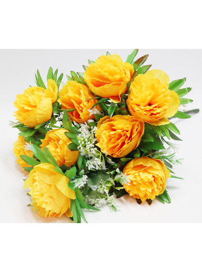 뉴목단부쉬조화(노랑)12줄기