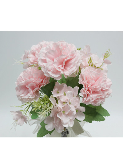 수국카네이션조화부쉬(엘티핑크)줄기