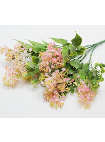 클로바안개조화부쉬(연핑크)7줄기