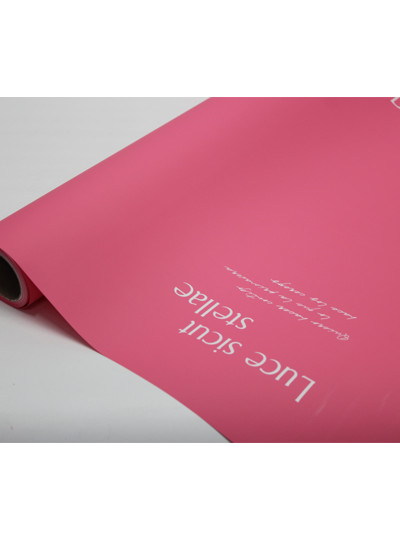 피오레레터링 무광포장지80g(자몽핑크)10M