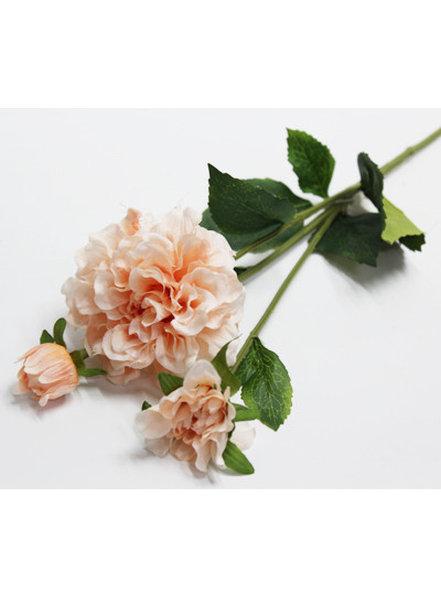 다알리아가지 조화(피치)3줄기