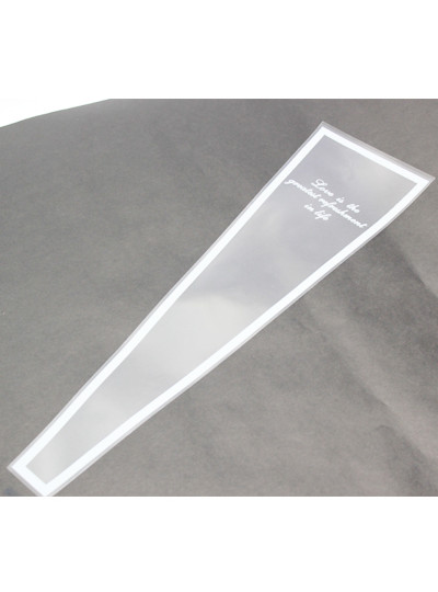 한송이라인꽃봉지(50장)투명