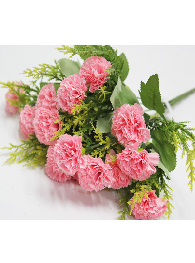 폼폼카네이션조화부쉬(핑크)7줄기