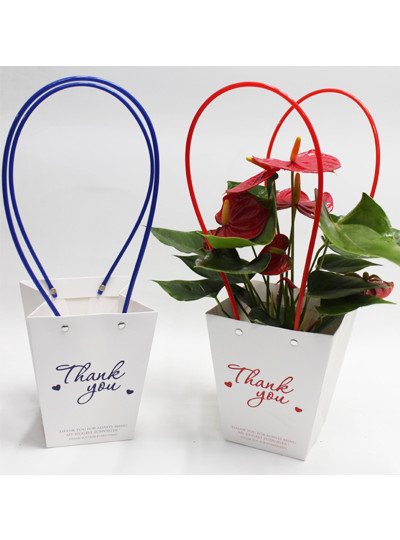 방수쇼핑백thank you(12cm용)10개